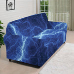 Lightning Plasma Print Sofa Cover