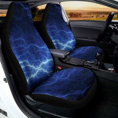 Lightning Plasma Print Universal Fit Car Seat Covers
