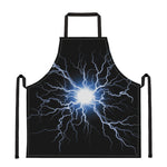 Lightning Spark Print Apron