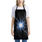 Lightning Spark Print Apron