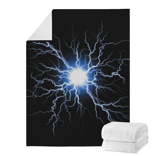 Lightning Spark Print Blanket