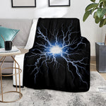 Lightning Spark Print Blanket