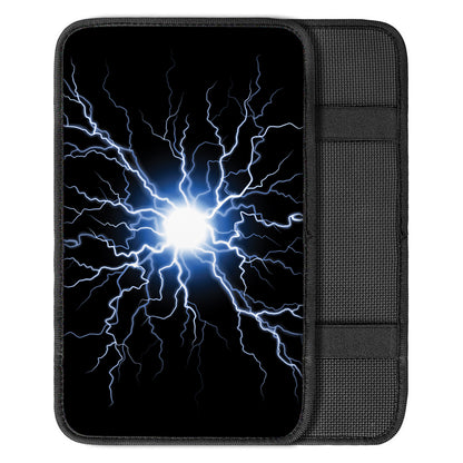 Lightning Spark Print Car Center Console Cover