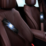 Lightning Spark Print Car Seat Belt Covers