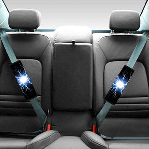 Lightning Spark Print Car Seat Belt Covers