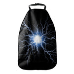 Lightning Spark Print Car Seat Organizers