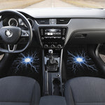 Lightning Spark Print Front and Back Car Floor Mats