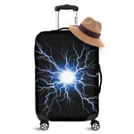 Lightning Spark Print Luggage Cover