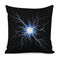 Lightning Spark Print Pillow Cover