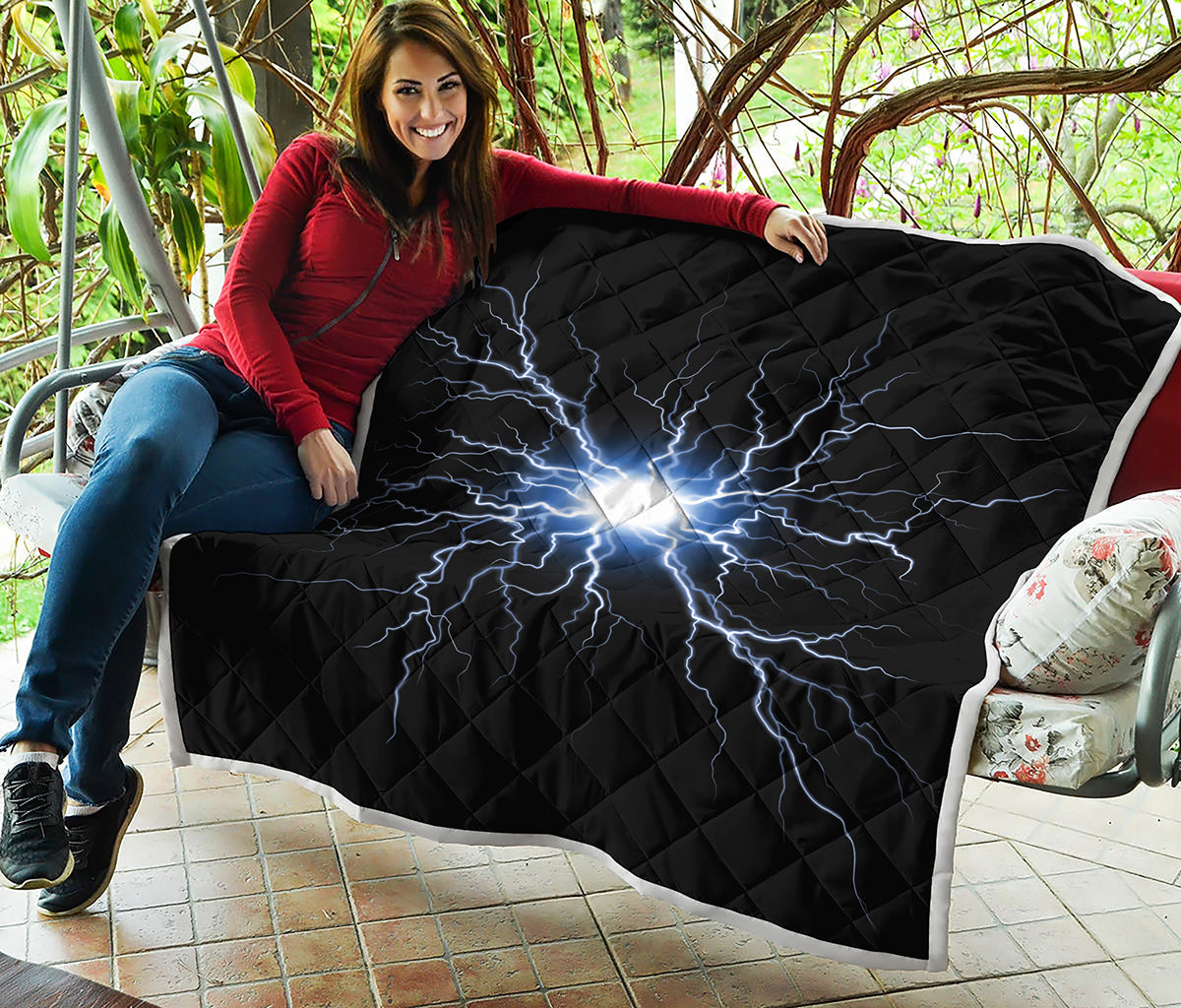 Lightning Spark Print Quilt