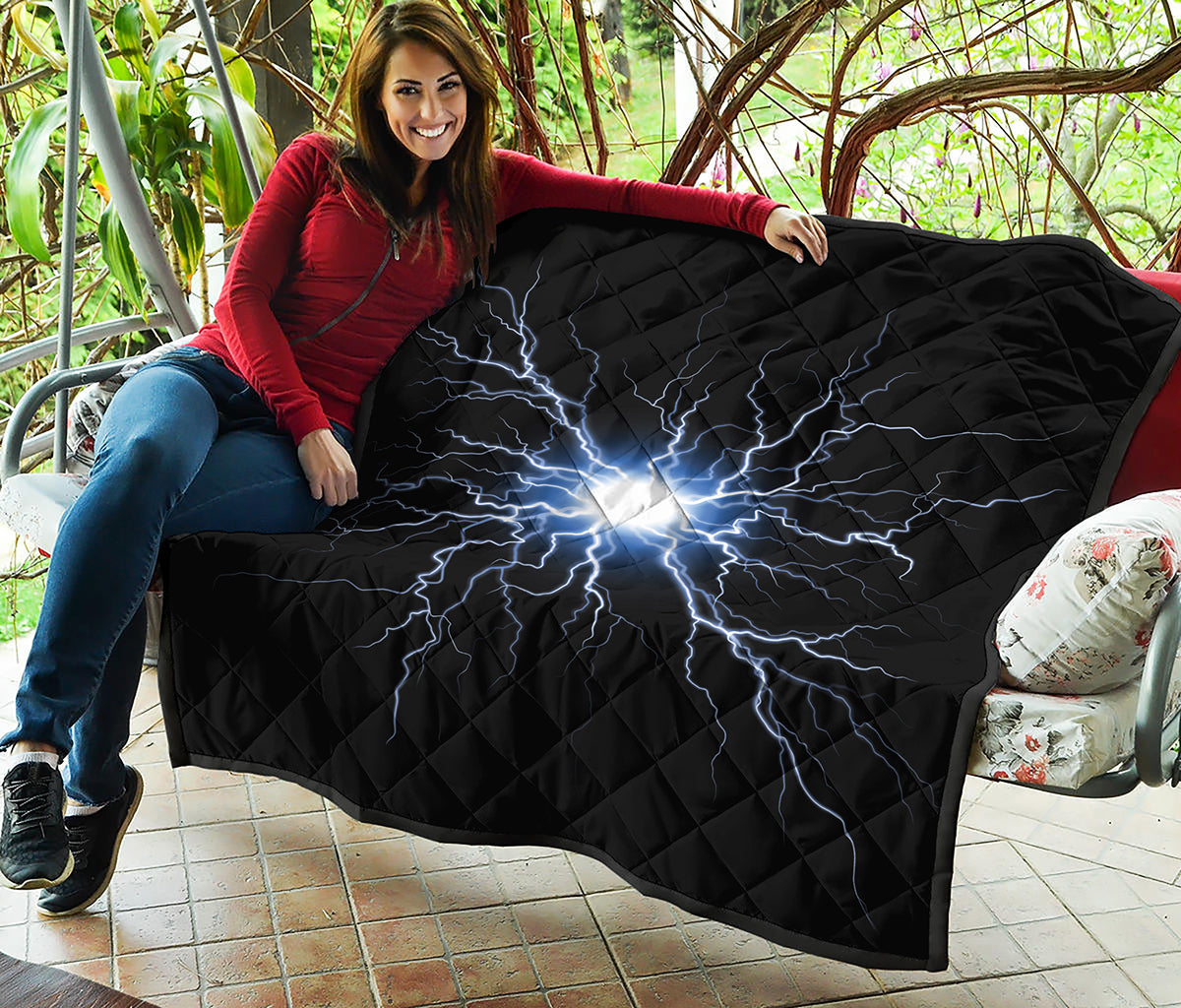 Lightning Spark Print Quilt