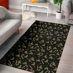 Lights Christmas Pattern Print Area Rug
