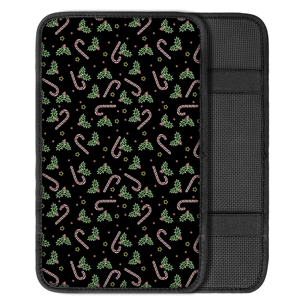 Lights Christmas Pattern Print Car Center Console Cover