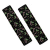 Lights Christmas Pattern Print Car Seat Belt Covers