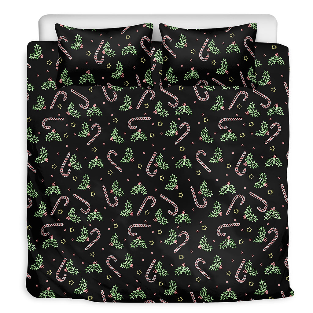 Lights Christmas Pattern Print Duvet Cover Bedding Set