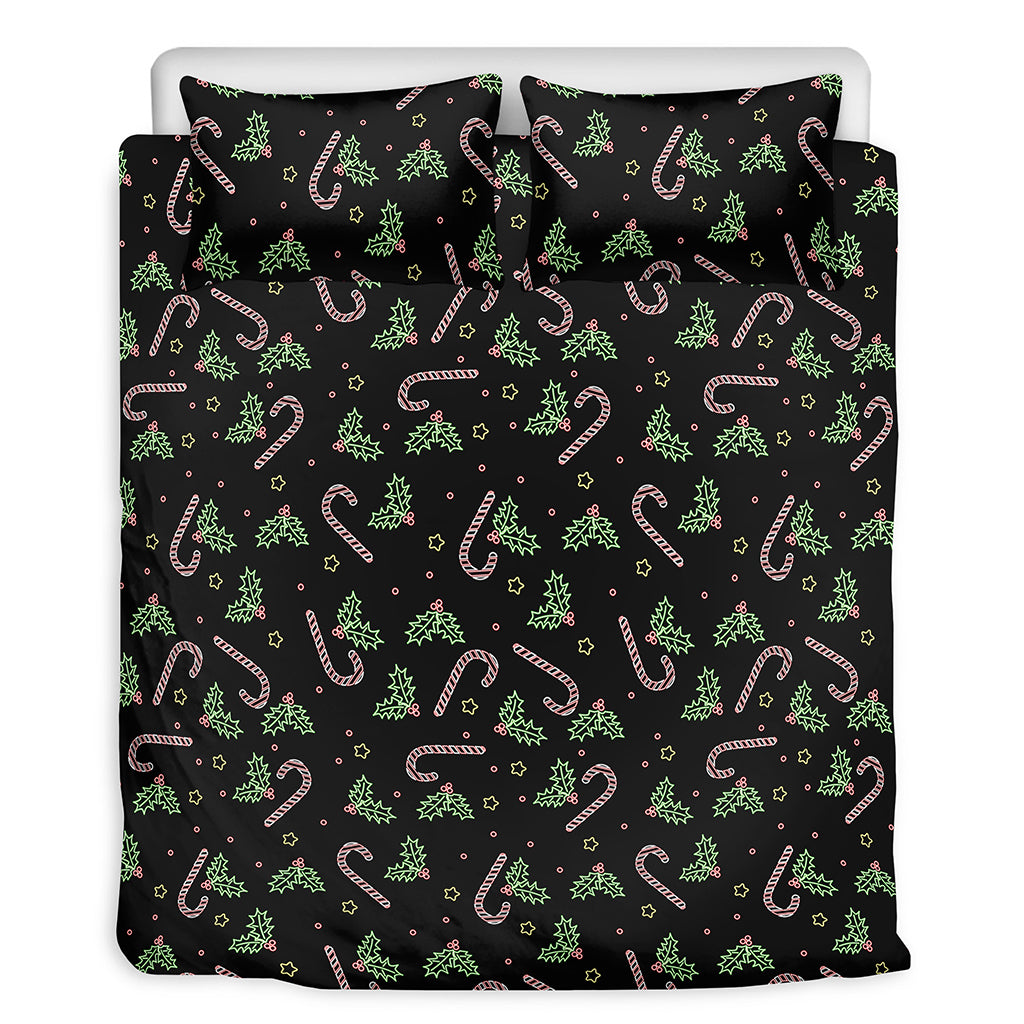 Lights Christmas Pattern Print Duvet Cover Bedding Set