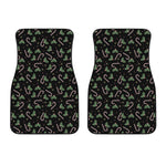 Lights Christmas Pattern Print Front Car Floor Mats