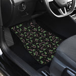 Lights Christmas Pattern Print Front Car Floor Mats