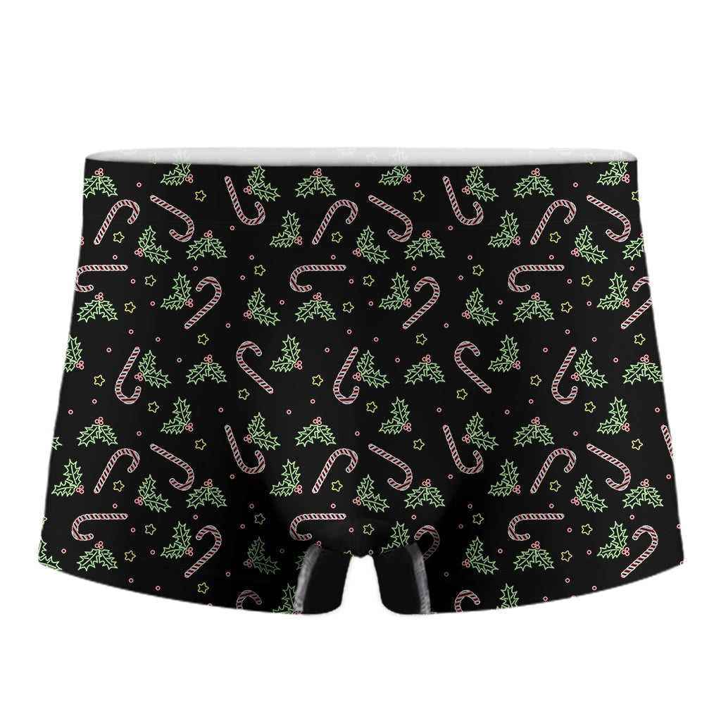 Lights Christmas Pattern Print Men's Boxer Briefs