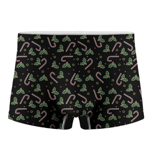 Lights Christmas Pattern Print Men's Boxer Briefs