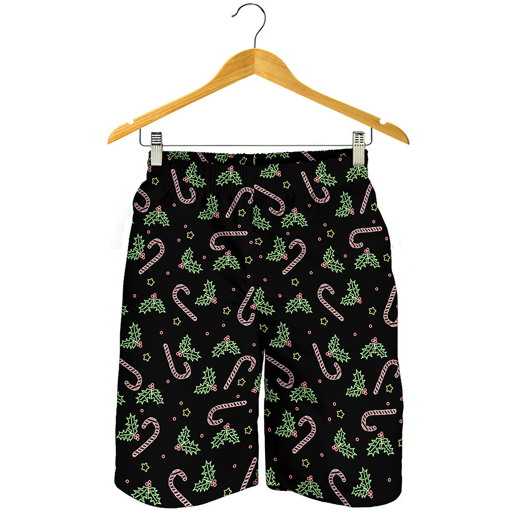 Lights Christmas Pattern Print Men's Shorts