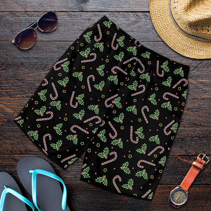 Lights Christmas Pattern Print Men's Shorts