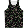 Lights Christmas Pattern Print Men's Tank Top