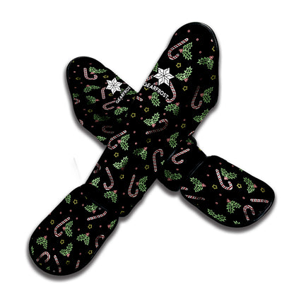Lights Christmas Pattern Print Muay Thai Shin Guard