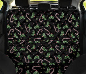 Lights Christmas Pattern Print Pet Car Back Seat Cover