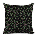 Lights Christmas Pattern Print Pillow Cover