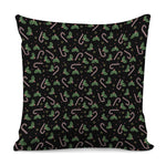 Lights Christmas Pattern Print Pillow Cover