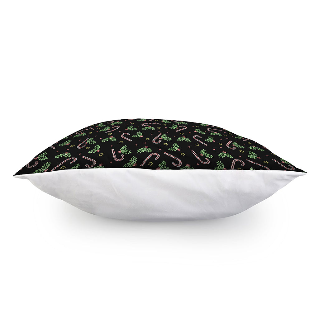 Lights Christmas Pattern Print Pillow Cover