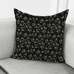 Lights Christmas Pattern Print Pillow Cover