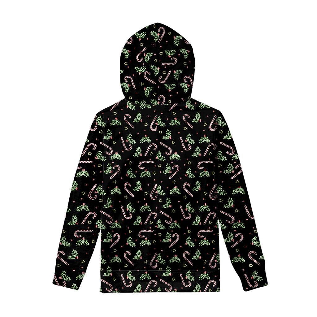 Lights Christmas Pattern Print Pullover Hoodie
