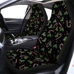 Lights Christmas Pattern Print Universal Fit Car Seat Covers