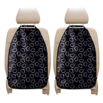 Lights Heart Pattern Print Car Seat Organizers
