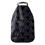 Lights Heart Pattern Print Car Seat Organizers
