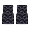 Lights Heart Pattern Print Front Car Floor Mats
