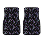 Lights Heart Pattern Print Front Car Floor Mats