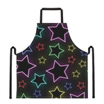 Lights Star Pattern Print Apron