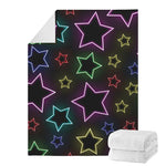 Lights Star Pattern Print Blanket