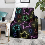 Lights Star Pattern Print Blanket