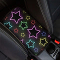 Lights Star Pattern Print Car Center Console Cover