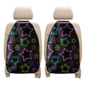 Lights Star Pattern Print Car Seat Organizers
