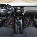 Lights Star Pattern Print Front Car Floor Mats