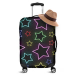 Lights Star Pattern Print Luggage Cover