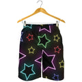 Lights Star Pattern Print Men's Shorts
