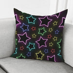 Lights Star Pattern Print Pillow Cover