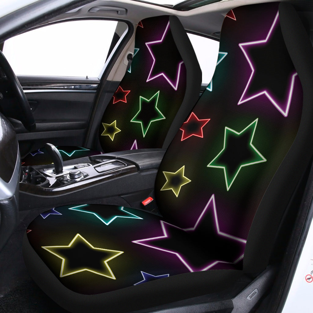 Lights Star Pattern Print Universal Fit Car Seat Covers