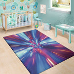 Lightspeed Vortex Print Area Rug